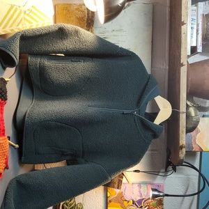 Uniqlo Fleece Cropped Hoodie